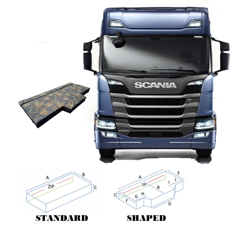Scania Standard Truck Mattresses